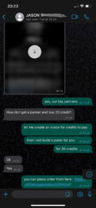 Customer review for IPTV subscription showing positive feedback on streaming quality